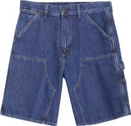 Carhartt Work In Progress Double Knee Denim Shorts