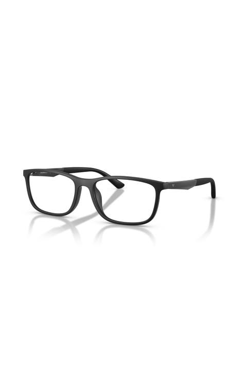 55mm Rectangle optical glasses