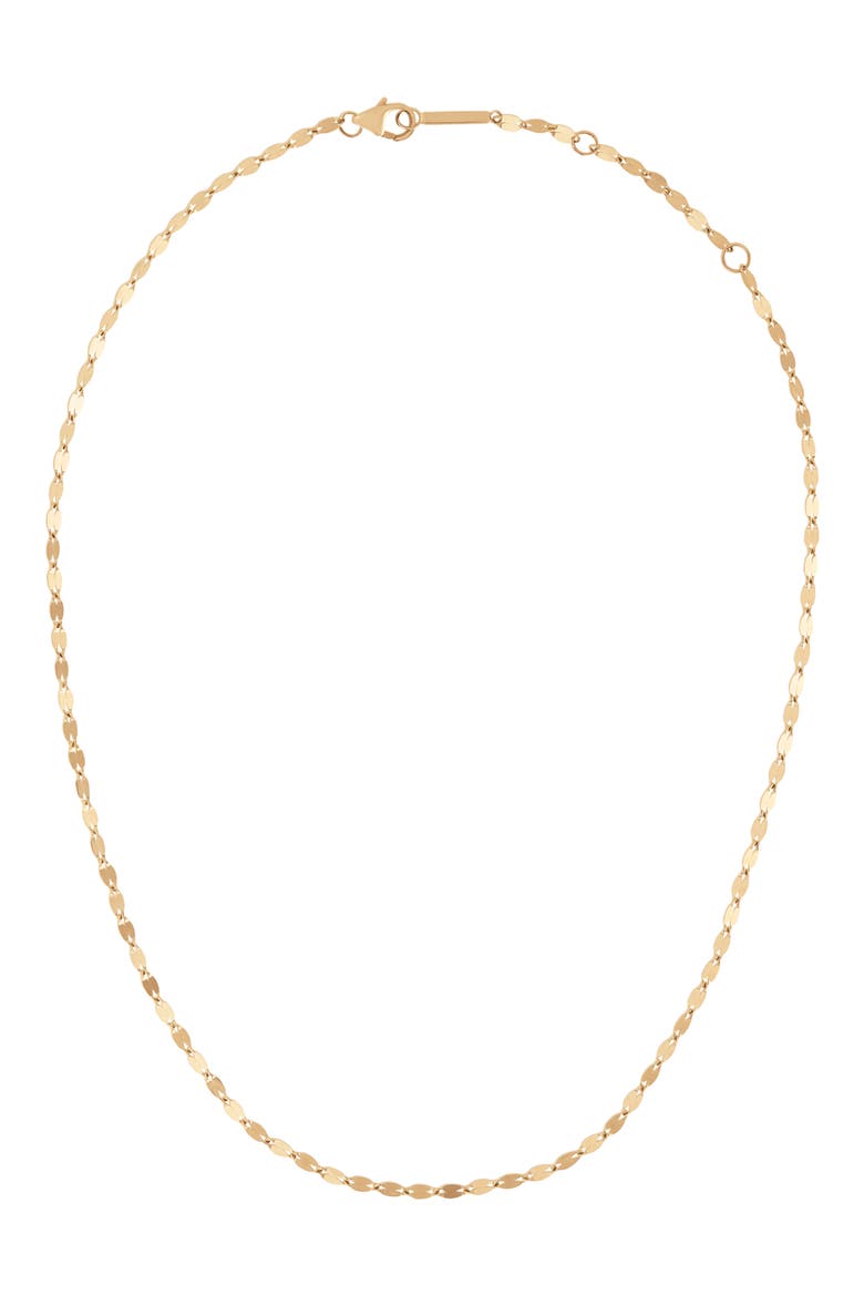 Mega Gloss Blake 14K Gold Chain Choker, Main, color, 14KYG