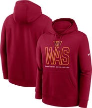 Nike Men's Nike Burgundy Washington Commanders Busted Play Club Fleece Pullover Hoodie