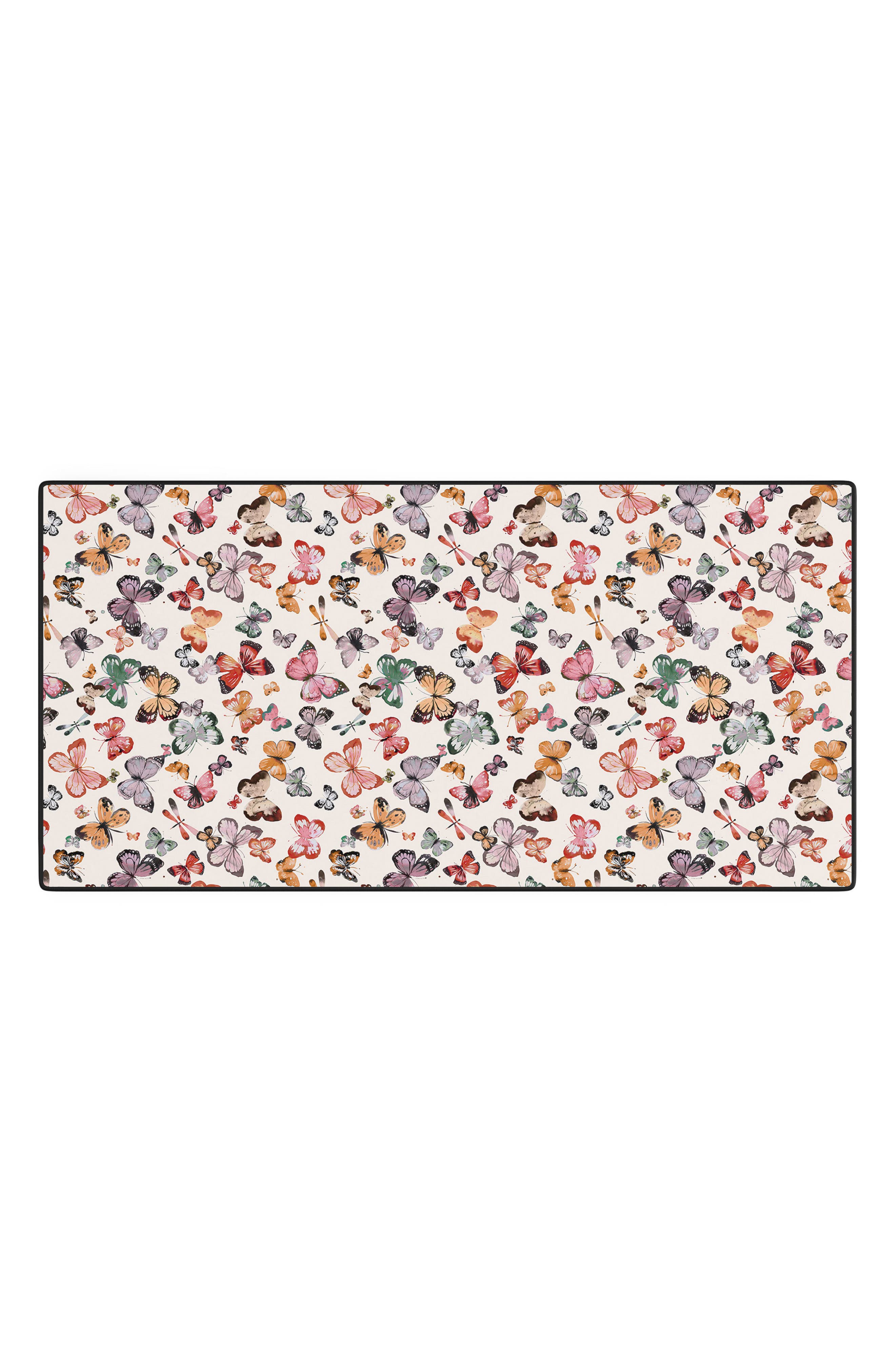 Deny Designs Ninola Design Butterflies Wing Desk Mat