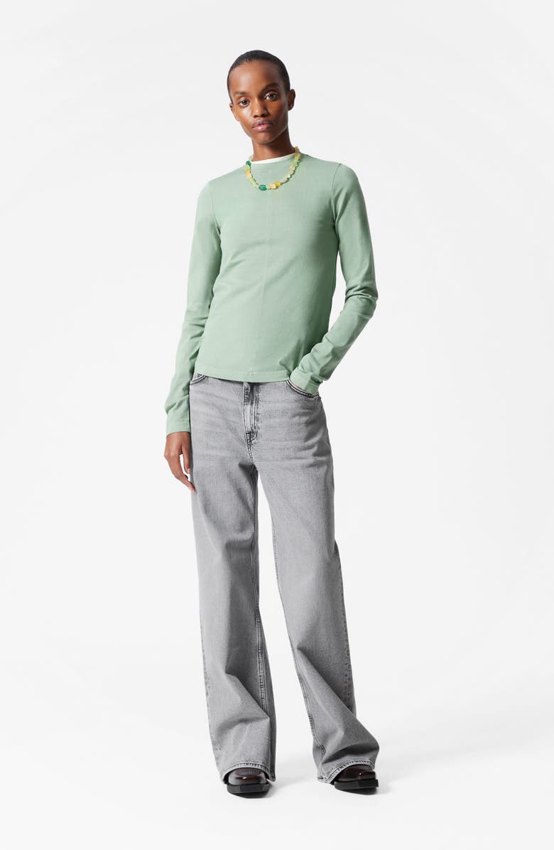 & Other Stories Slim Long Sleeve T-Shirt, Alternate, color, 