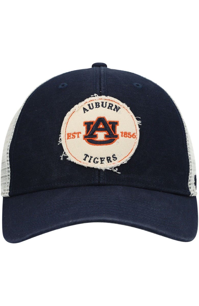 '47 Men's '47 Navy Auburn Tigers Howell MVP Trucker Snapback Hat, Alternate, color, Navy