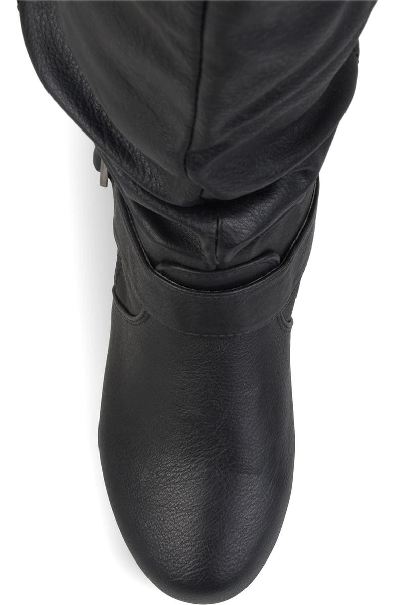 Journee Collection JOURNEE Tiffany Slouchy Riding Boot - Extra Wide Calf, Alternate, color,