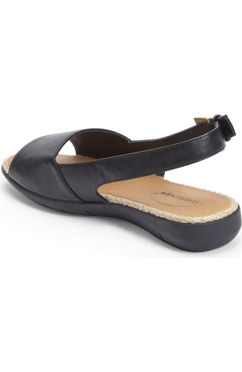 Comfortview The Adele Sling Sandal, Alternate, color, Black