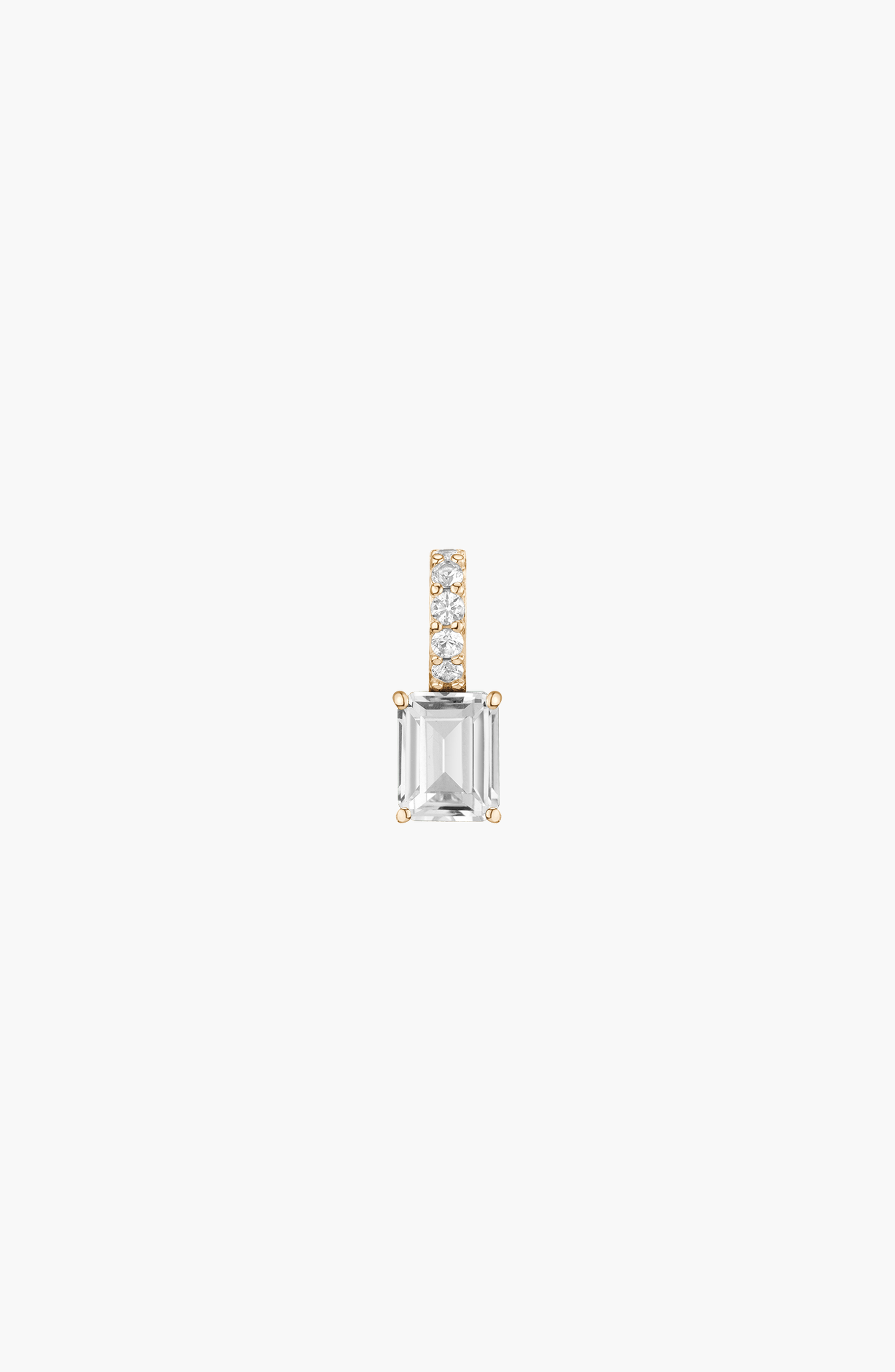 selected Yellow Gold / White Sapphire