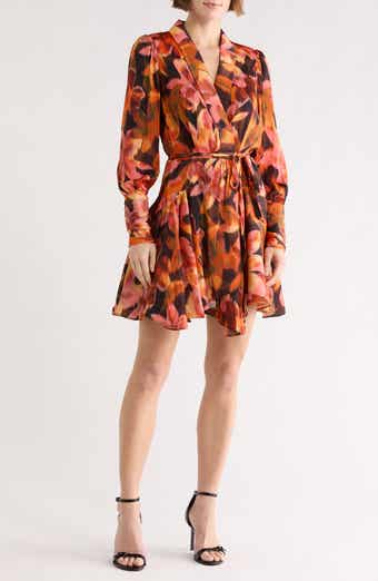 Tart Glenna Long Sleeve Wrap Minidress