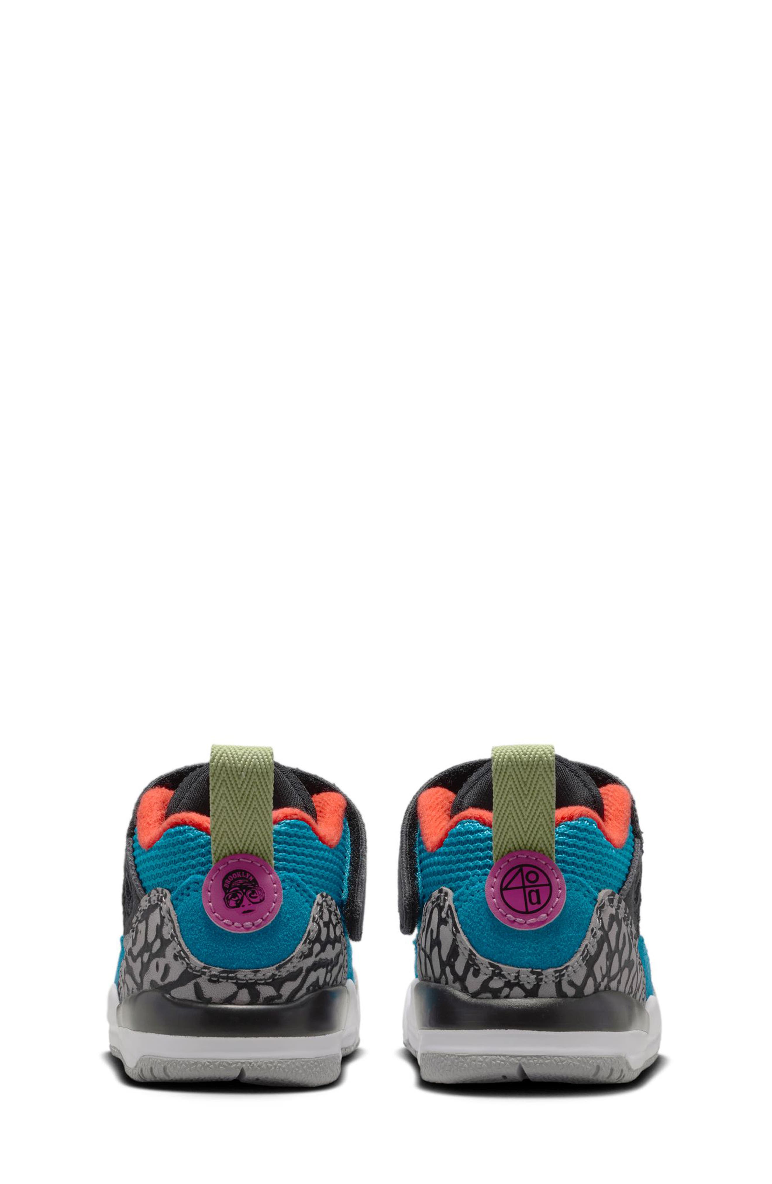Kids' Spizike Low Top Sneaker, Alternate, color, 402 NEOTUQ/VIVDGR