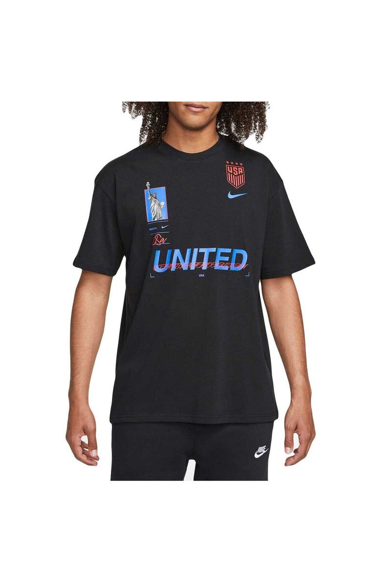 Nike Men's Nike Black USWNT Original MAX90 T-Shirt, Main, color, 
