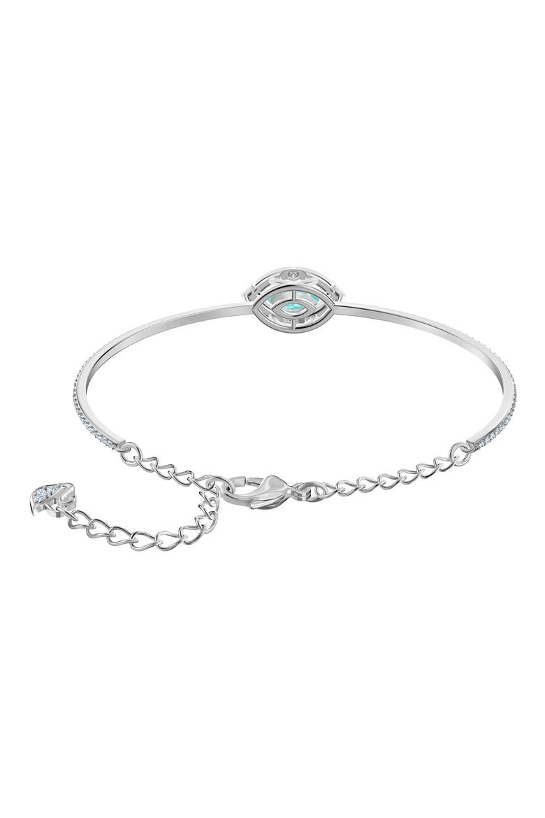Sparkling Dance Bangle, Alternate, color, SILVER