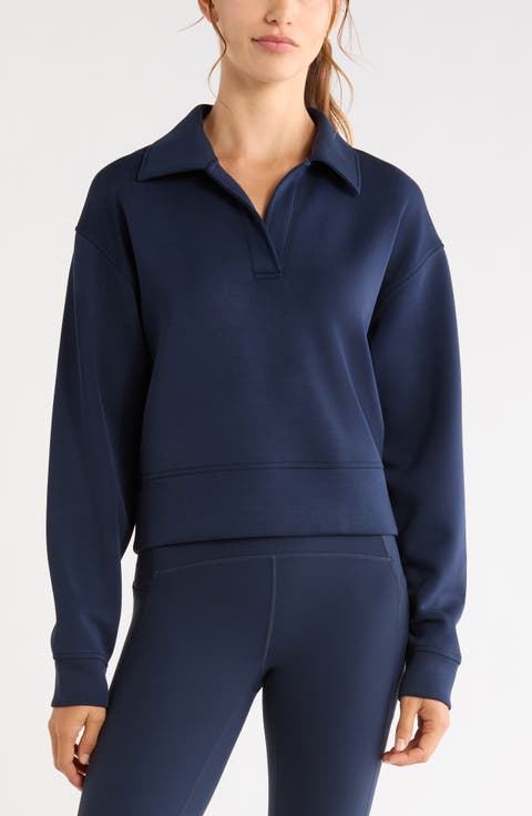 Ultra Luxe Polo Sweatshirt