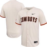Nike Men's Nike Natural Oklahoma State Cowboys Limited Baseball Jersey