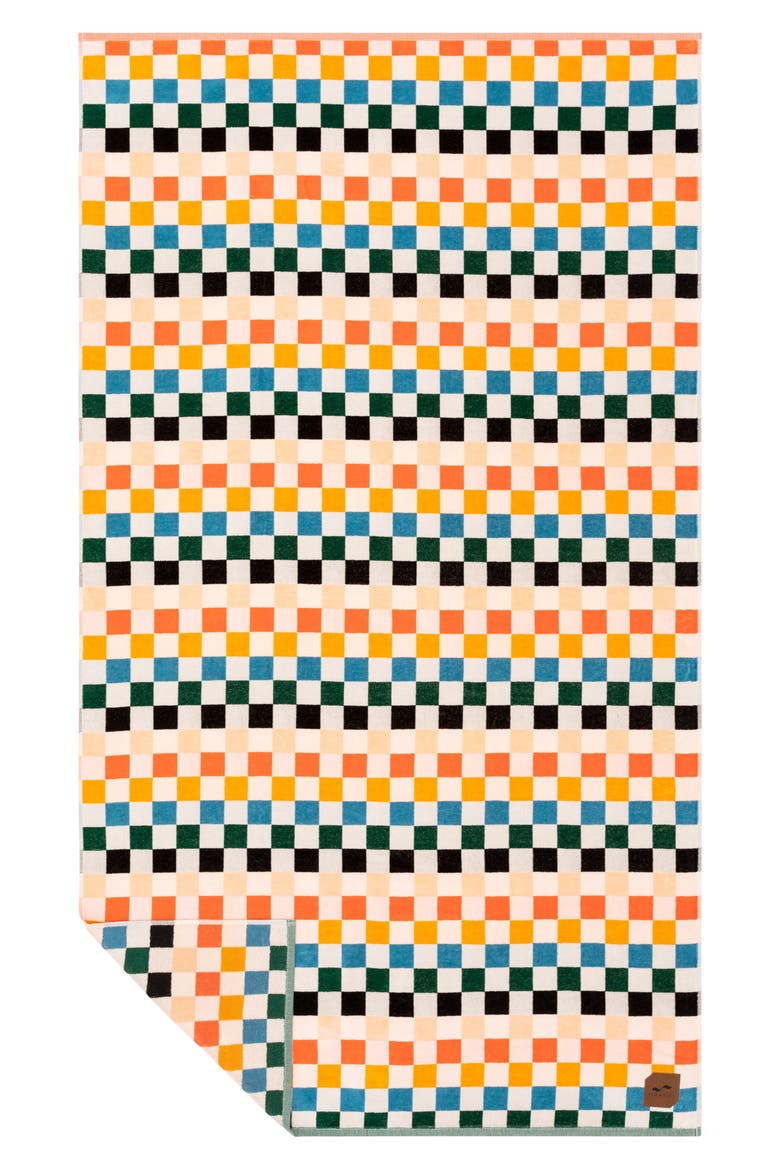 Sundown Oversize Beach Towel, Main, color, MULTI