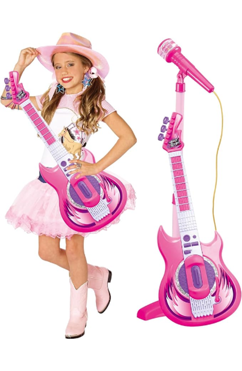 CONTIXO MP3 Guitar Set, Alternate, color, Blue