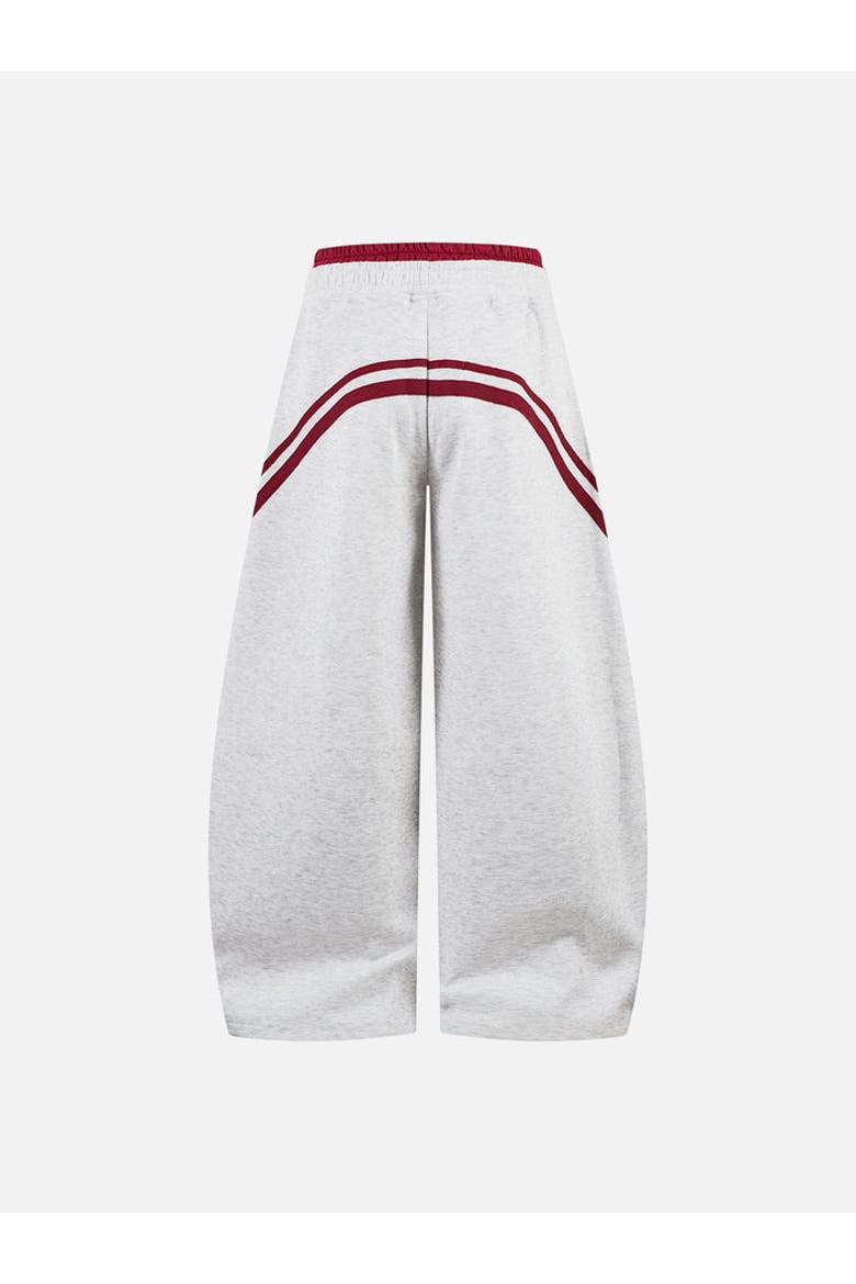 Baggy Barrel Sweatpants, Alternate, color, Grey