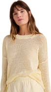 Haven Well Within Linen Tape Yarn Crewneck