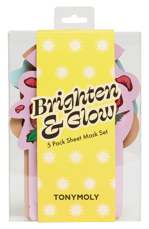 Brightening Glow Set of 5 Sheet Mask Set
