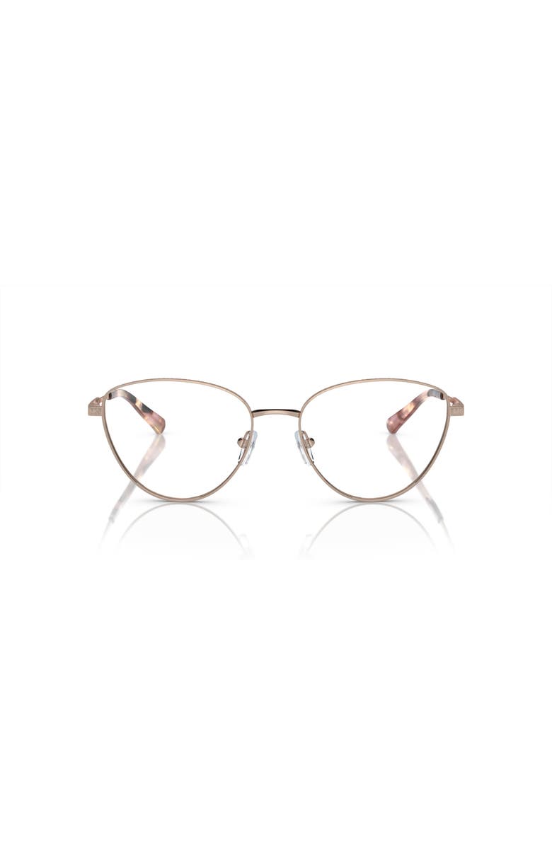 Michael Kors 55mm Cat Eye optical glasses, Alternate, color, Pink