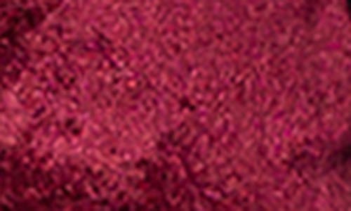 Lost + Wander Adorned Virtue Bow Detail Velvet Midi Dress In Purple