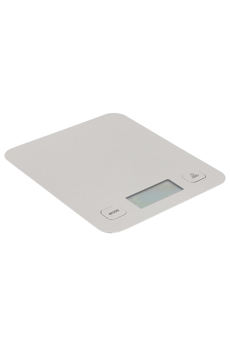 Stainless Steel Digital Kitchen Scale in Silver, Alternate, color, Silver