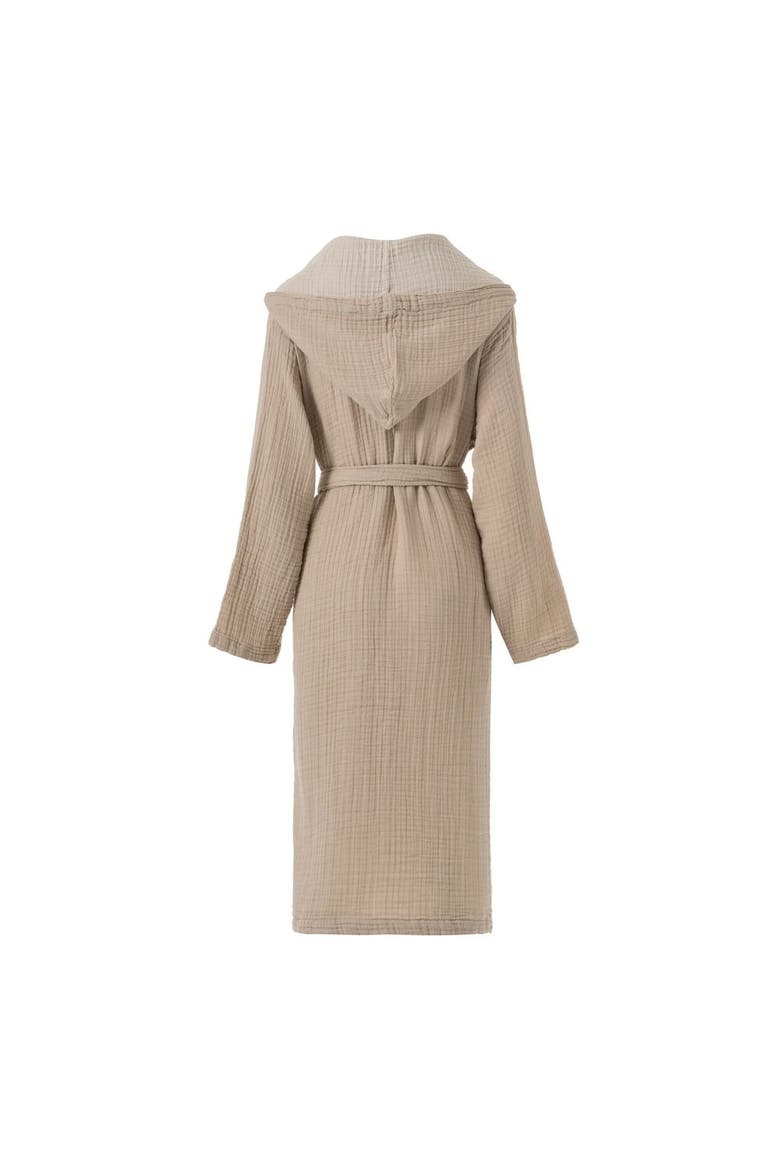 Soho Supersoft 4-Layer Cotton Gauze Robe, Alternate, color, Sand