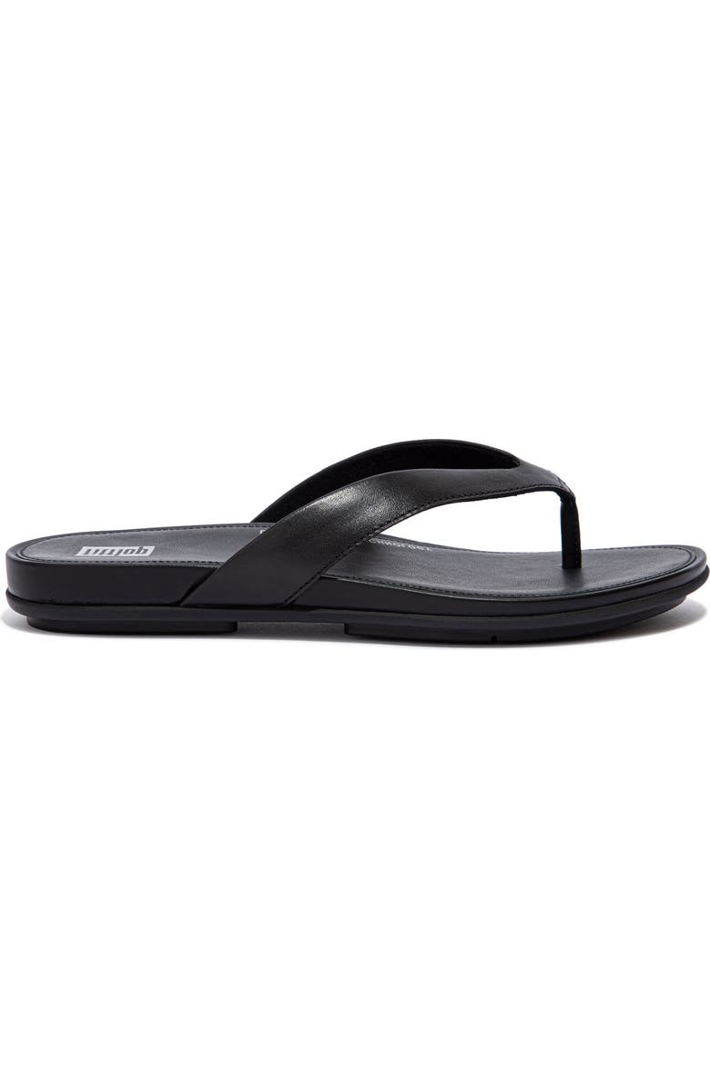FitFlop Gracie Leather Flip-Flops, Alternate, color,