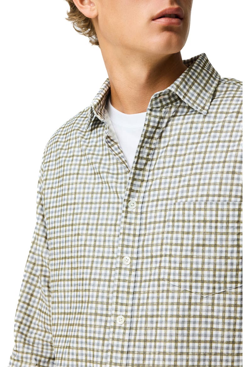 Gledknowe Cotton Shirt, Alternate, color, OLIVE