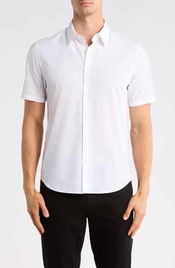 Irving Short Sleeve Cotton Button-Up Shirt