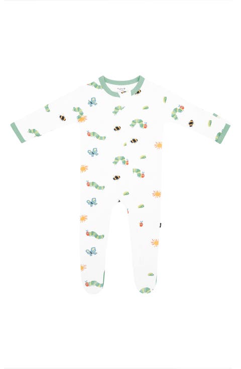 'The Very Hungry Caterpillar' Zip-Up Footie (Baby)