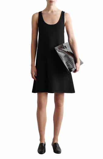 COS Boiled Merino Wool A-Line Dress