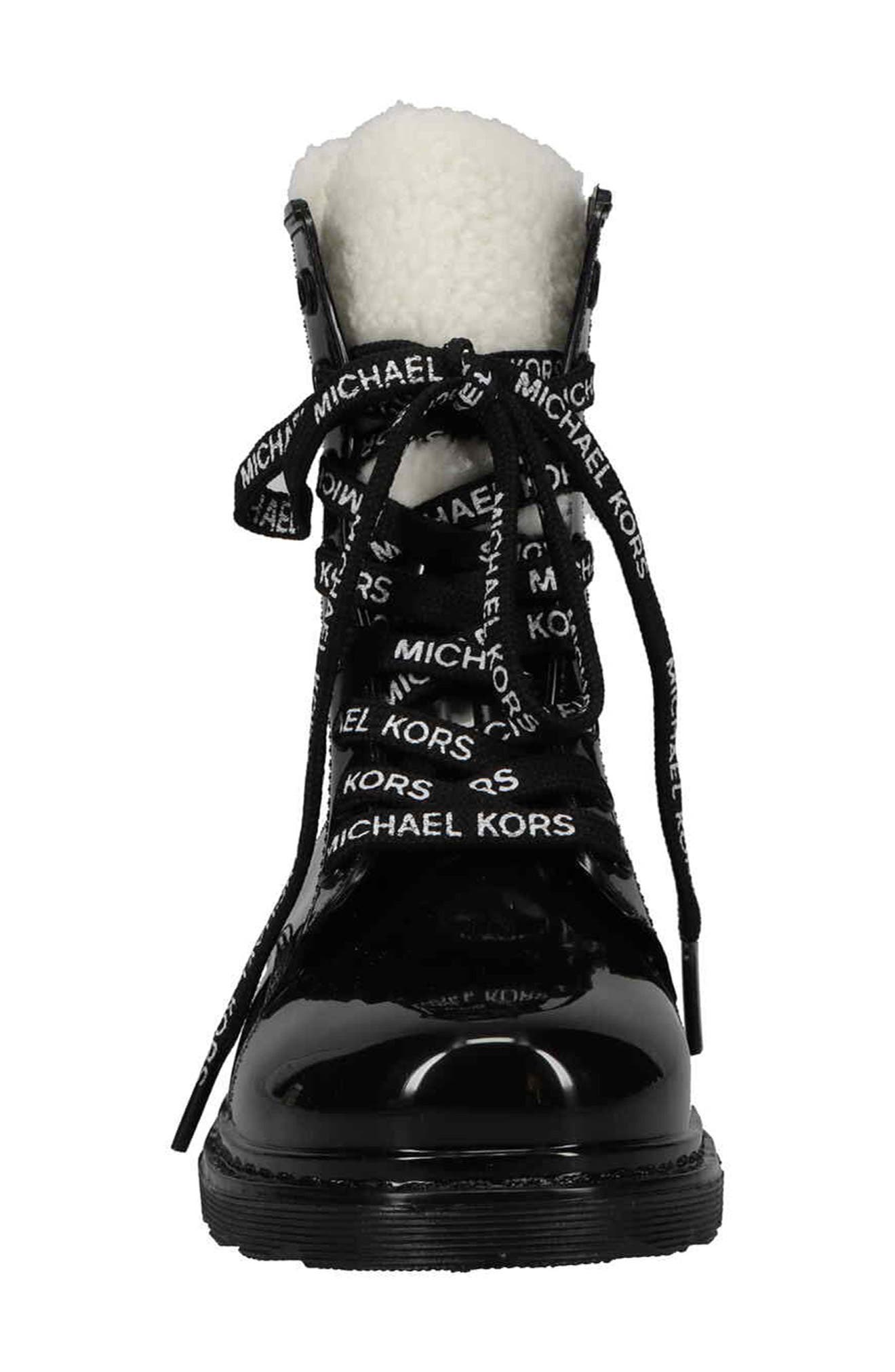 MICHAEL Michael Kors Kids' Montiagne Faux Shearling Bootie, Alternate, color, 