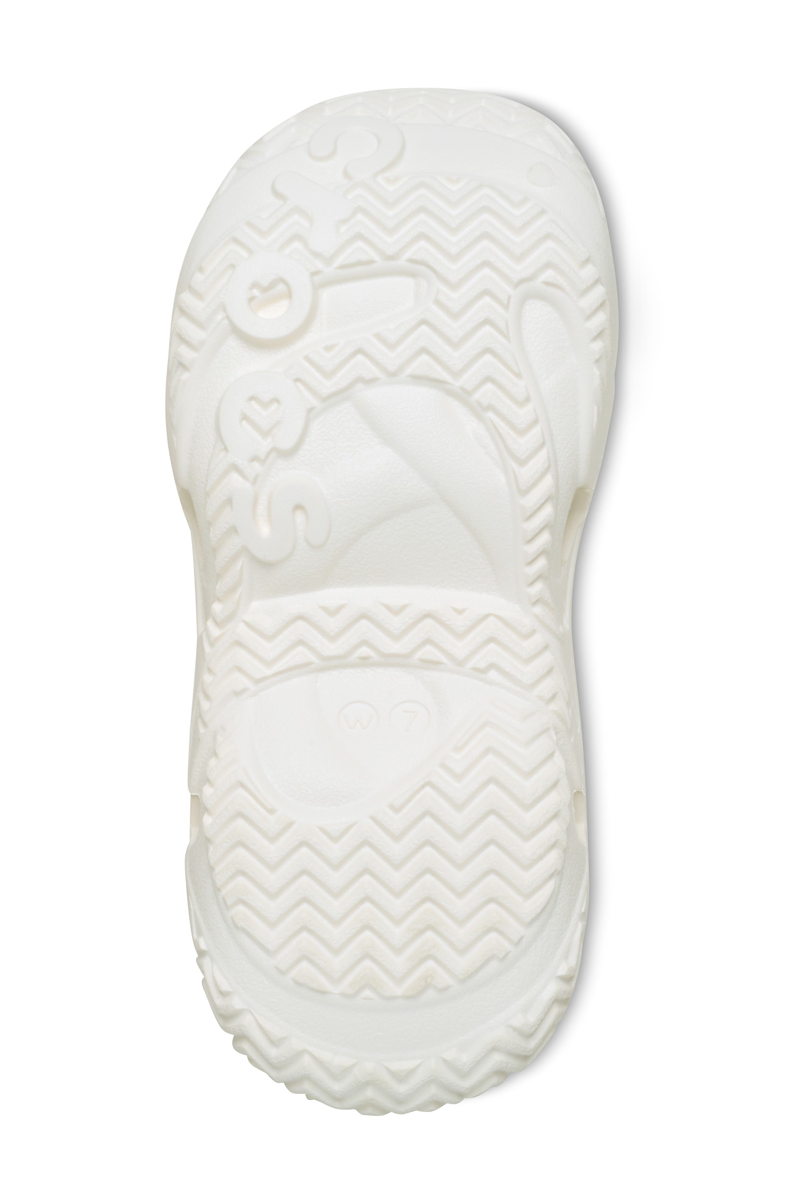 CROCS Caged Platform Clog, Alternate, color, Chalk