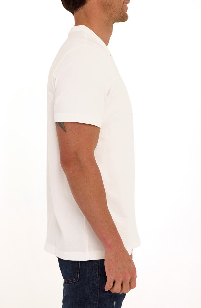 Threads 4 Thought Shayne Luxe Jersey Henley, Alternate, color, White