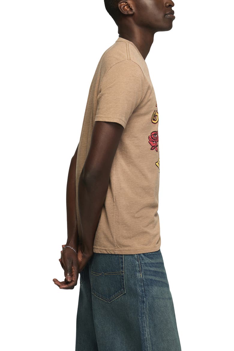 Grateful Dead Peace Graphic Tee, Alternate, color, OTTER