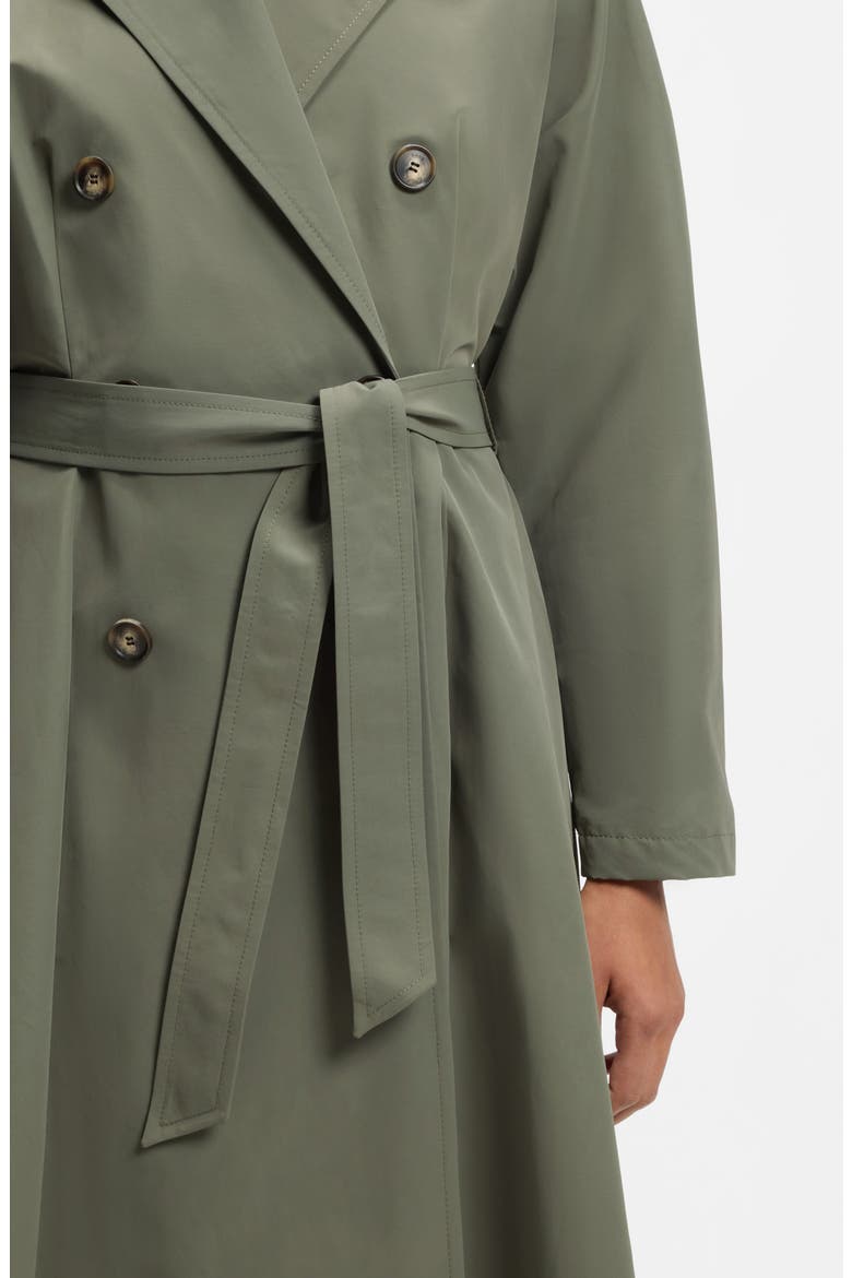 Calili Trench Coat, Alternate, color, TEA LEAF