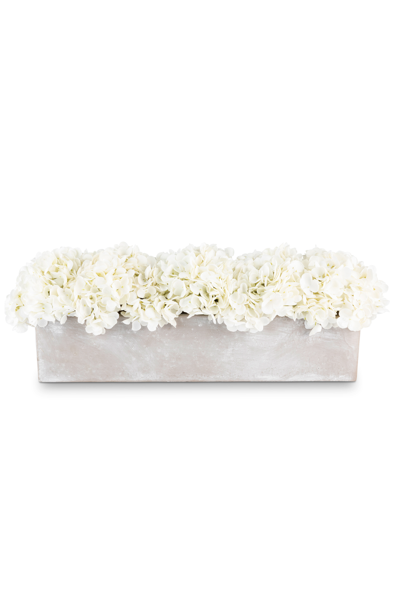Bellamy Hydrangea Arrangement, Main, color, 20" Snow