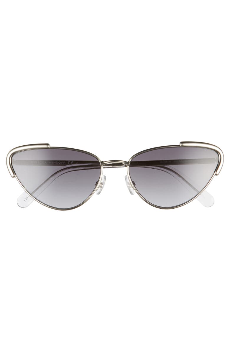 Rebecca Minkoff Indio1 59mm Cat Eye Sunglasses, Alternate, color,