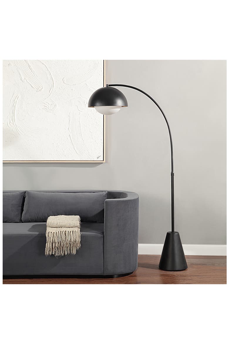 Cooke Matte Black Floor Lamp, Alternate, color, NO COLOR