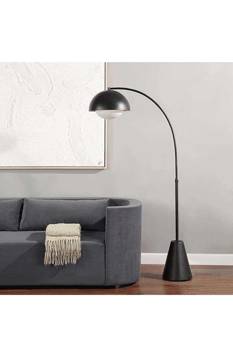 Renwil Cooke Matte Black Floor Lamp, Alternate, color,