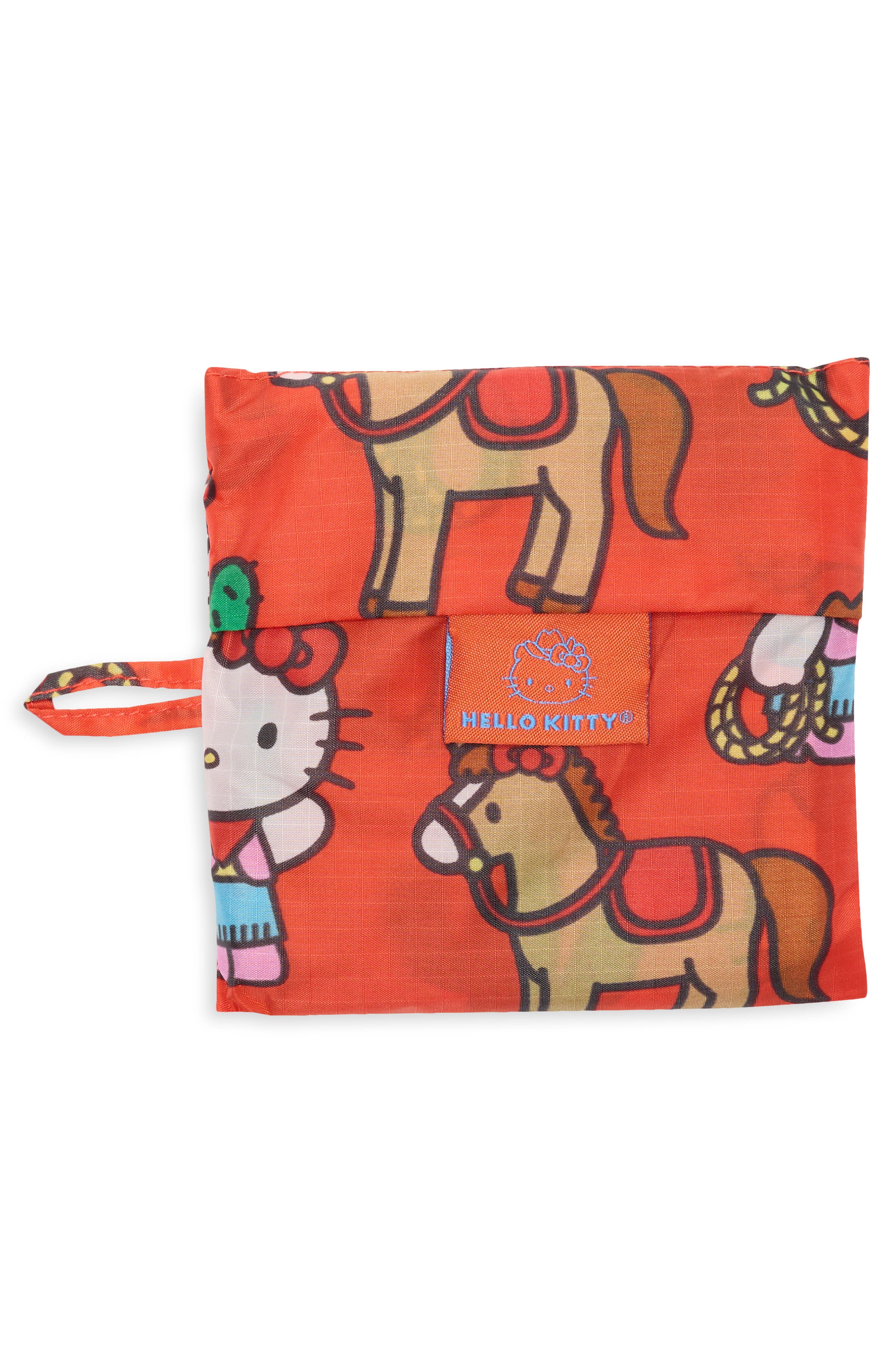 Standard Hello Kitty Western Recycled Nylon Tote, Alternate, color, HELLO KITTY WESTERN