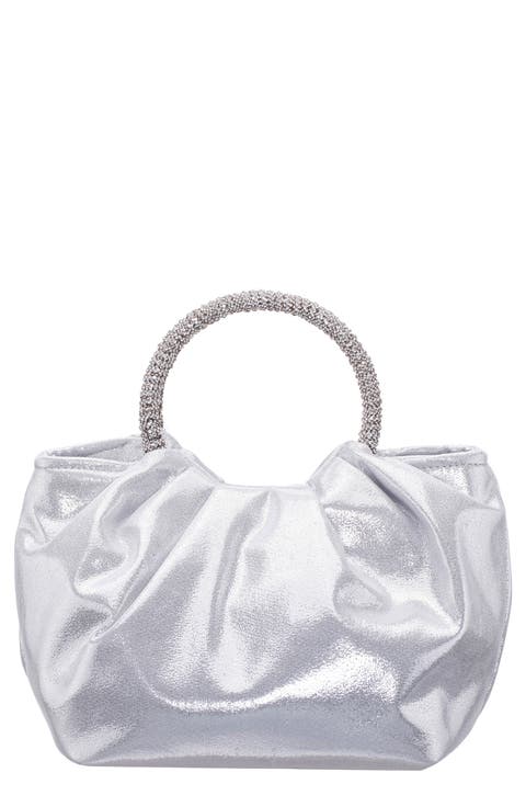 Fancy Top Handle Clutch