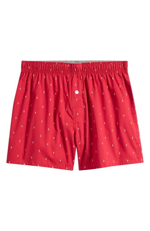 Modern Woven Stretch Cotton Boxers