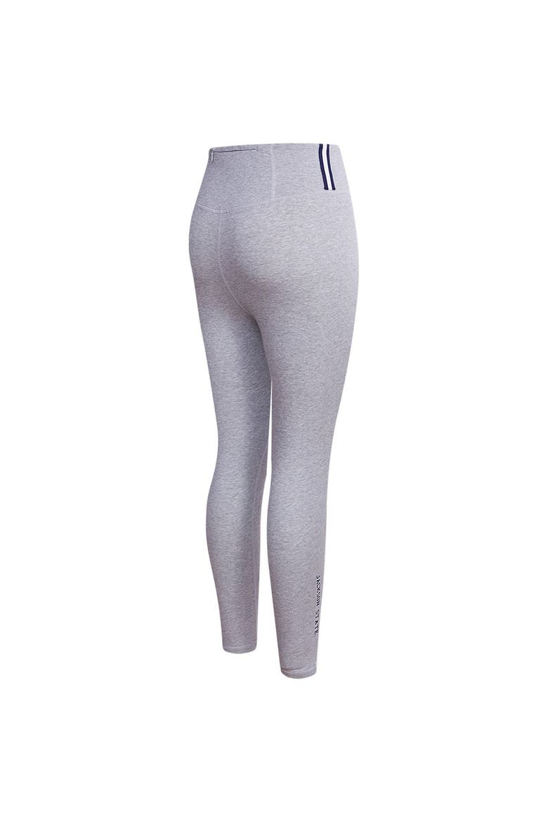 Women's Pro Standard Heather Gray Jackson State Tigers Classic 3-Hit Jersey Leggings, Alternate, color, Heather Gray