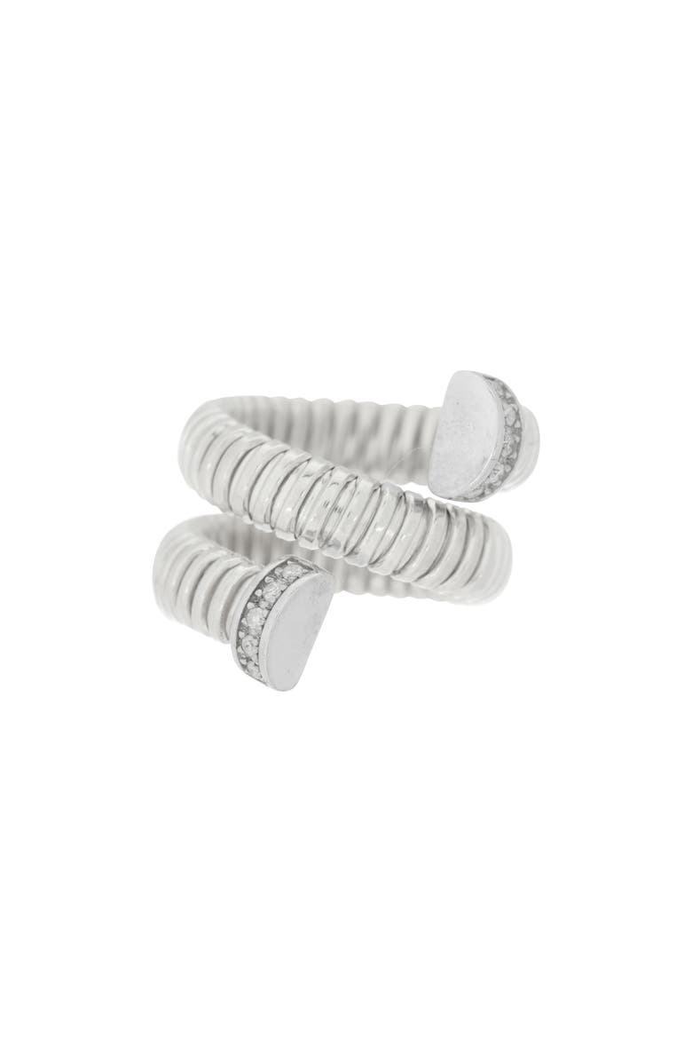 MESHMERISE Textured Diamond Ring, Main, color, 