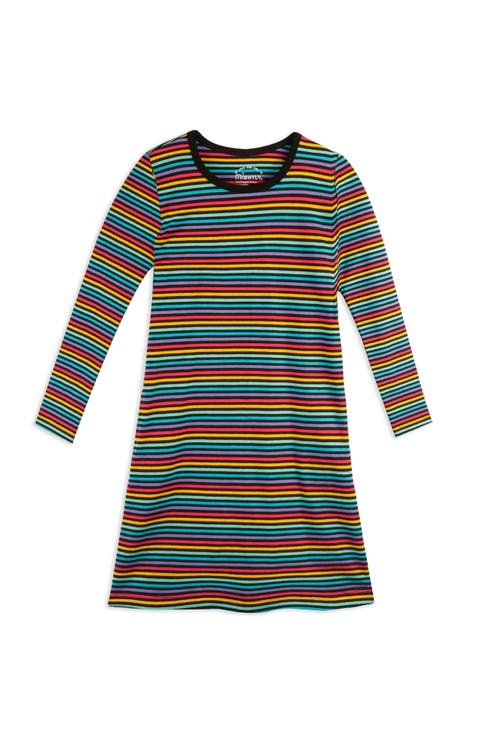 Organic Cotton Long Sleeve T-Shirt Dress