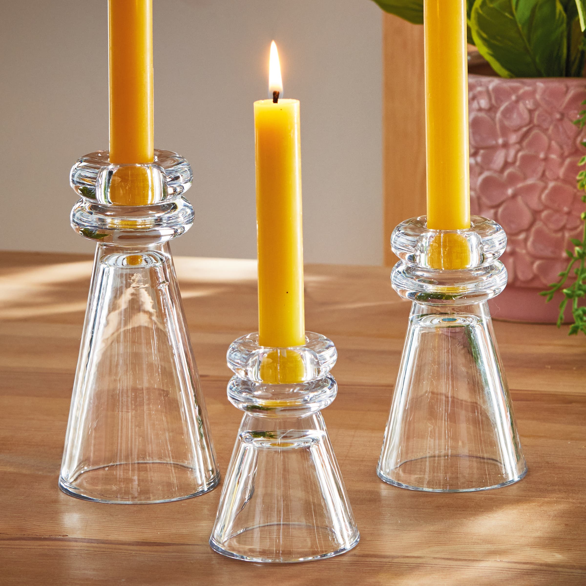 tag Orb Taper Holder Sm Clear Glass Everyday,Spring | Nordstrom