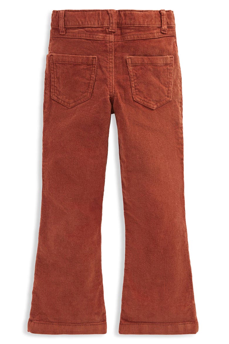 Kids' Kick Flare Corduroy Pants, Alternate, color, BURNT ORANGE