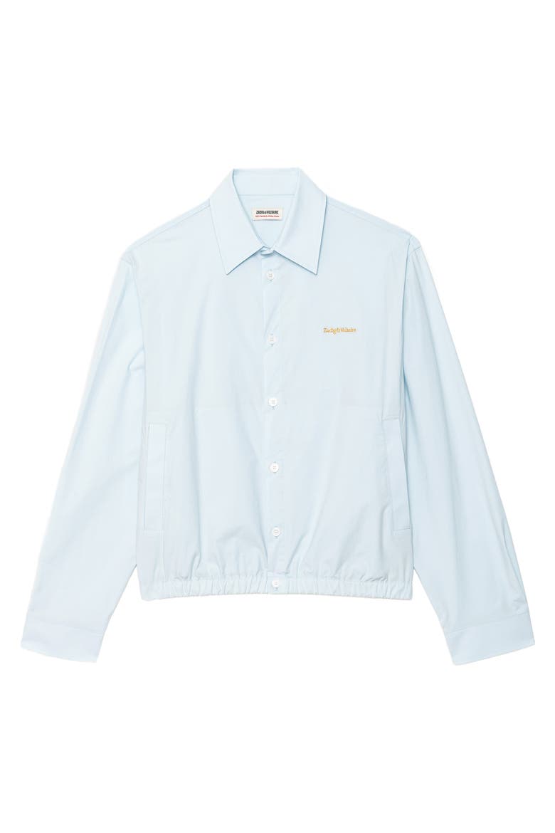 Toria Button Shirt, Alternate, color, BLEU OXFORD