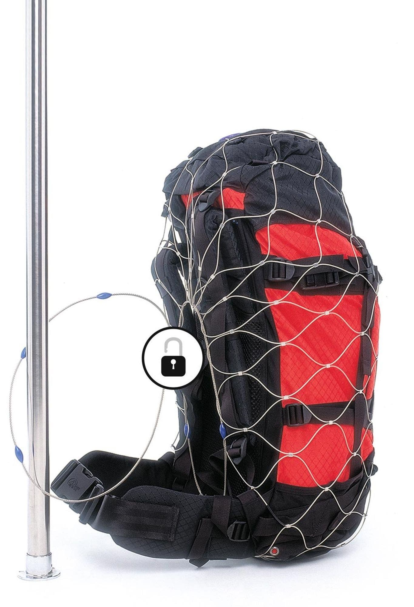 55L Backpack and Bag Protector, Alternate, color, Silver