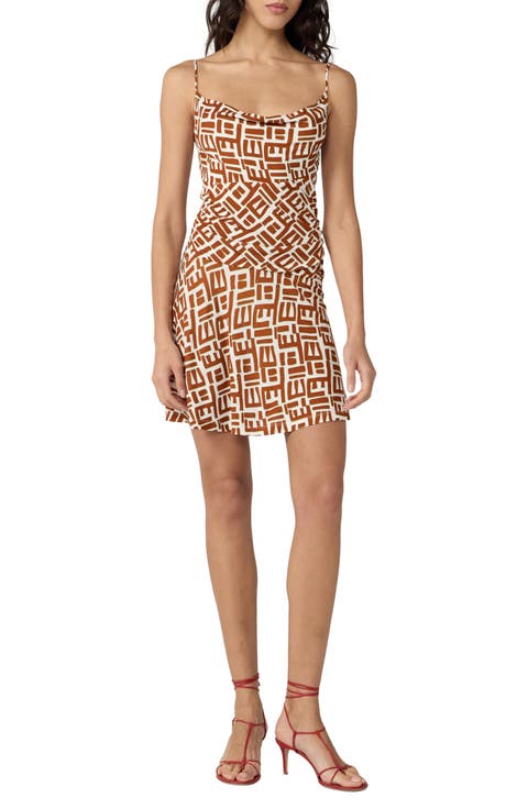 Kai Abstract Print Minidress